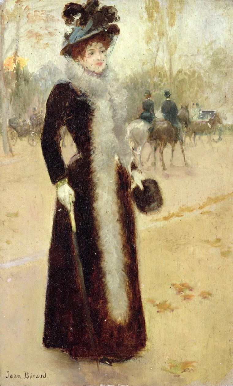 Una Donna Parigina nel Bois de Boulogne, c.1899 - Musée Carnavalet, P